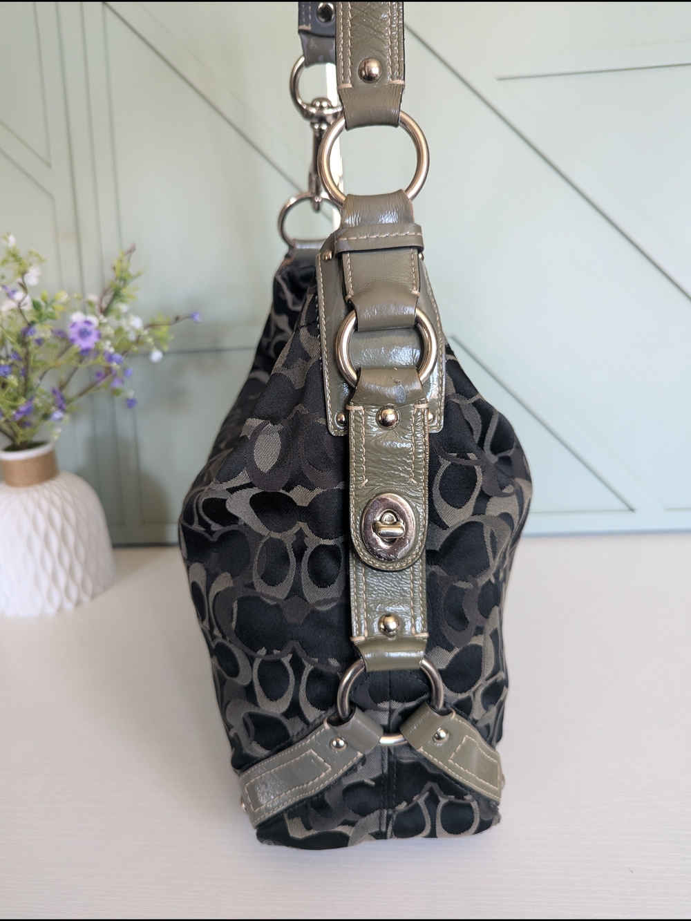Vintage Coach Carly Hobo Bag - Picture 3 of 12